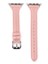 ​​​watch Ultra 49MM Kordon Uyumlu Krd-28 Deri Strap Kayış Zore - PEMBE-8682314072076-NOİR79302 1