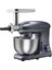 Multichef Stand Mikser 6 Kademeli Hız Ayarı Balon Çırpıcı Düz Karıştırıcı Hamur Kancası Mutfak Şefi 1900W 5,5 Lt (Kıyma Çekme /sucuk-Sosis/içli Köfte Aparatlı) 6