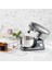 Multichef Stand Mikser 6 Kademeli Hız Ayarı Balon Çırpıcı Düz Karıştırıcı Hamur Kancası Mutfak Şefi 1900W 5,5 Lt (Kıyma Çekme /sucuk-Sosis/içli Köfte Aparatlı) 9