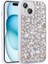 Apple iPhone 15 Kılıf Parlak Taşlı Tasarım Zore Linea KAPAK-BEYAZ-8680436754665-NOİR99945 1