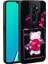 Oppo A9 2020 Kılıf Parlayan Kabartmalı Ikonik Figürlü Zore Amas Silikon KAPAK-SIYAH-8680436759790-NO 1