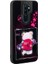 Oppo A9 2020 Kılıf Parlayan Kabartmalı Ikonik Figürlü Zore Amas Silikon KAPAK-SIYAH-8680436759790-NO 3