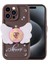 Apple iPhone 15 Pro Max Kılıf Kamera Korumalı Figür Tasarımlı Zore Kapya Kapak-Koyu KAHVE-8680436786 1
