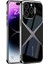 Apple iPhone 14 Pro Kılıf Ultra Ince Kamera Korumalı Pc + Deri Arka Yüzey Zore X-Pro KAPAK-SIYAH-868 1