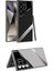 Galaxy S24 Ultra Kılıf Kamera Korumalı Suni Deri Tasarım Zore Yeni Seri Procase KAPAK-SIYAH-86804367 2