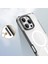 Apple iPhone 16 Pro Max Kılıf Magsafe Şarj Özellikli Çıkarılabilir Arka Yüzeyli Zore Polar Kapak-Siy-Siyah 3