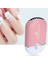 Mini USB Fan Dahili Lityum Pil Klima Şarj Edilebilir Kirpik (Pembe) (Yurt Dışından) 5