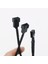 1 Ila 2 Yollu Örgülü Kablo Y Splitter 3/4 Pin Pwm Erkek Konnektör Fan Bilgisayar Pc Uzatma Adaptörü (Yurt Dışından) 3