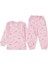 Unısex 1/3 Yaş Bulut Baskılı Pijama Takım 1