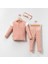 Kız 9/24 Ay Yaprak Baskılı Pijama Takım 1
