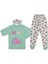 Kız 7/10 Yaş Kalpli Gırl Pijama Takım 1