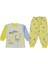Erkek 9/18 Ay Araba Baskılı Pijama 1