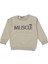 Erkek 9/12 Yaş Muscle Nakışlı Jakarlı Sweat 1