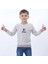 Erkek 5/8 Yaş S.yk Jakarlı A Nakışlı Çizgili Sweat 1