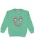 Kız 3/7 Yaş Happy Arkadaş Baskılı Sweat 1