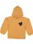 Kız 10/13 Yaş Kalp Baskılı Kapşonlu Sweat 1