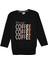 Kız 13/16 Yaş Coffe Yazılı Sıfır Yaka Sweat 1