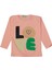 Kız 1/4 Yaş Love Baskılı Badi 1
