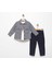 Erkek 2/5 Yaş Çift Cepli Ceket Takım 1