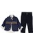 Erkek 1/4 Yaş Önü Ribana Şeritli Ceket 3lü 1