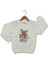 Kız 9/12 Yaş Renkli Ayı Baskılı Sweat 1