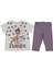 Kız 2/5 Yaş Bambi Desen 2 Li Takım 1