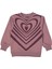Kız 3/12 Yaş Kalp Baskılı Sweat 1