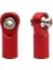 Metal M3 Bağlantı Parçası Alüminyum Top Kafa Eklenti Çubuğu Rc Araba Robot 10 Adet Metal M2.5 Bağlantı Rot Ucu Rotil A959 12428 144001 C24 Mn D90 MN99S Rc Araba Parçaları, Kırmızı 2