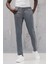 Beli Lastikli ve Iplikli Slimfit Pamuklu Jogger Pantolon 1
