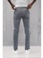 Beli Lastikli ve Iplikli Slimfit Pamuklu Jogger Pantolon 3