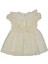 Kız 2/5 Yaş Kare Yaka Fırfırlı Dantel Elbise 1