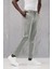 Beli Lastikli ve Iplikli Slimfit Pamuklu Jogger Pantolon 2