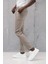 Beli Lastikli ve Iplikli Slimfit Pamuklu Jogger Pantolon 3