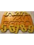 Lazer Kesim Ahşap Sayı Puzzle 2