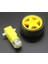 4 Adet - Arduino Robot Tekerlek ve Dc Motor Seti 250RPM Dc Motor 1
