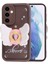 Galaxy A55 Kılıf Kamera Korumalı Figür Tasarımlı Zore Kapya Kapak-Koyu KAHVE-8680436786529-NOİR10644 2
