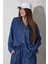 Lacivert Tencel Denim Gömlek Pantolon Takım 00528 2