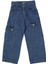 Kız 11/15 Yaş Kargo Cep Çıtçıtlı Kot Pantolon 1
