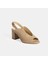 Kyros Vizon Kadın Toka Detaylı Slingback Topuklu Günlük Ayakkabı 5