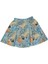 Kız 9/12 Yaş Yaprak Desenli Raporlu Şort Etek 1