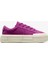 Cruise Unisex Mor Süet Platform Sneaker 1