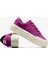 Cruise Unisex Mor Süet Platform Sneaker 4