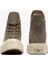 Chuck 70 De Luxe Squared Unisex Haki Deri Platform Sneaker 3