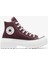 Chuck Taylor All Star Lugged Heel Kadın Bordo Platform Sneaker 1