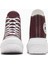 Chuck Taylor All Star Lugged Heel Kadın Bordo Platform Sneaker 3
