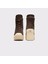 Chuck 70 De Luxe Heel Unisex Kahverengi Deri Platform Sneaker 3