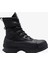 Chuck Taylor All Star Lugged 2.0 cc Unisex Siyah Deri Platform Sneaker 1
