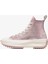 Run Star Hike Unisex Pembe Süet Shimmer Platform Sneaker 3