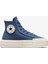 Cruise Unisex Lacivert Süet Platform Sneaker 1