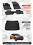 Renault Captur 2020+ Uyumlu 4.5d Premium Havuzlu Paspas ve Liner Marka 3D Alt Bagaj Havuzu 1